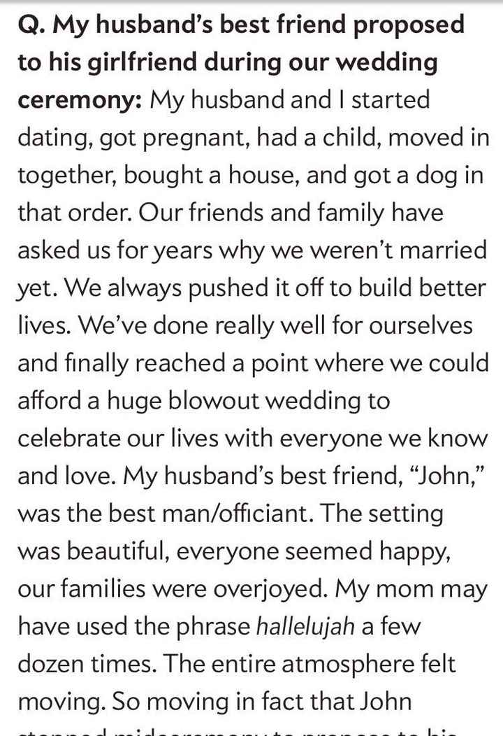 Wedding Horror Story