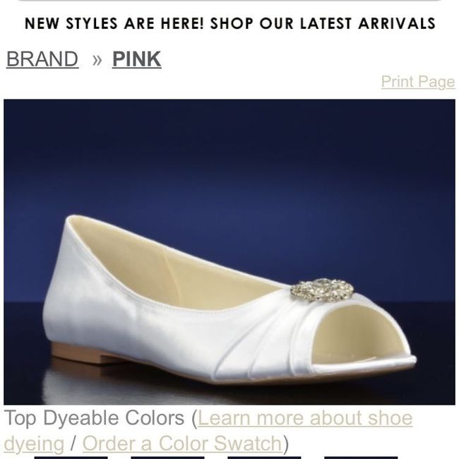 I bought my shoes today!