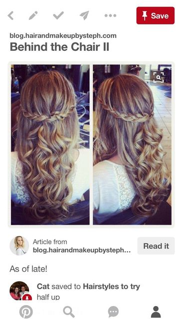 Let me see your wedding day hair!