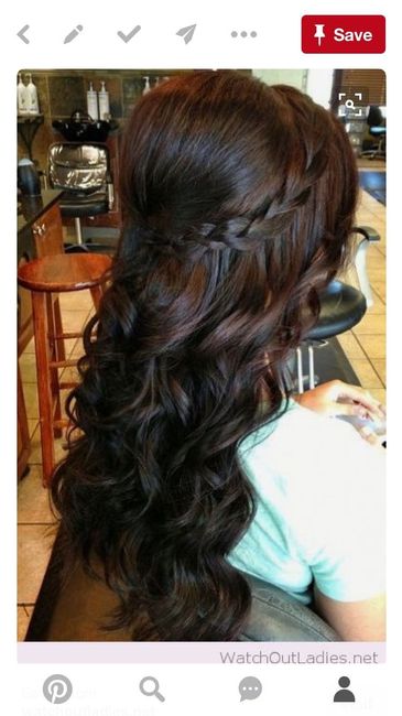 Let me see your wedding day hair!