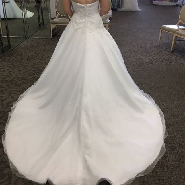 Let's show off our dresses.