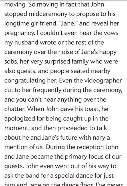 Wedding Horror Story