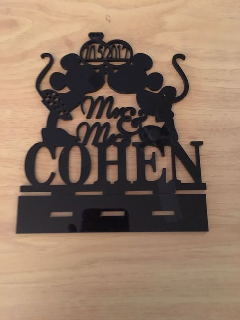 Cake Topper Arrived!