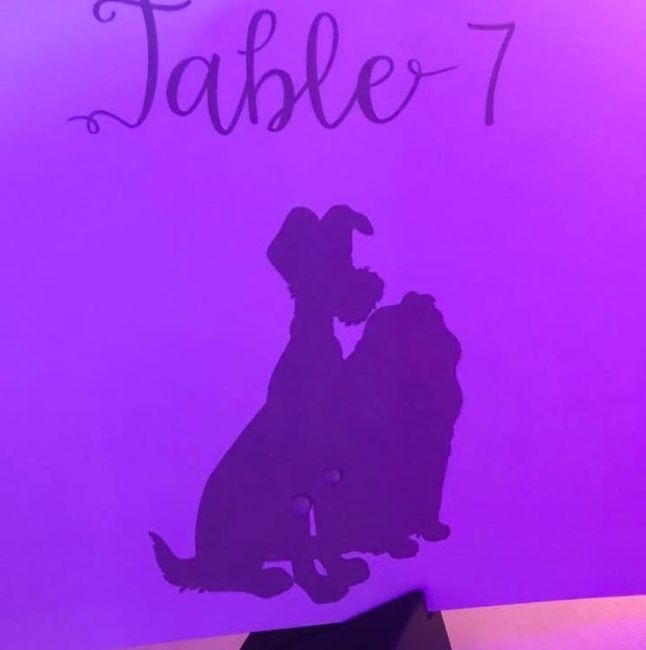 Disney themed wedding