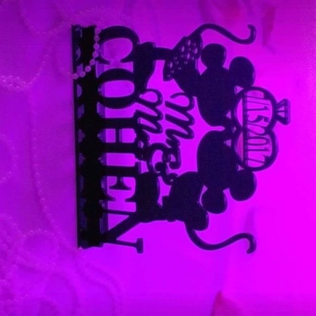 Disney themed wedding