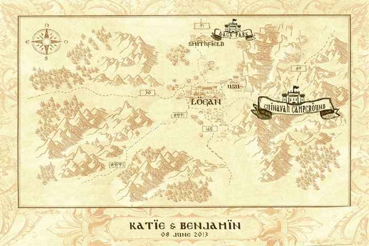 Ceremony Reception Map, opinions? *Pic