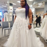 How many dresses did you try on before you found the one? - 2