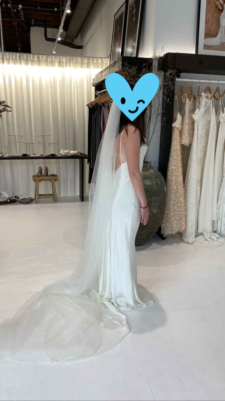 Second guessing wedding dress 2