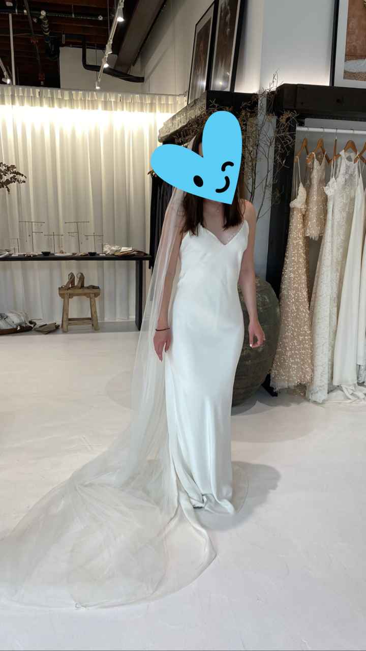 Second guessing wedding dress 3