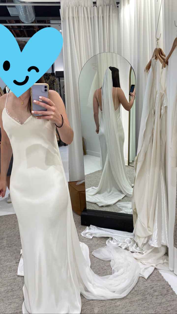 Second guessing wedding dress 4