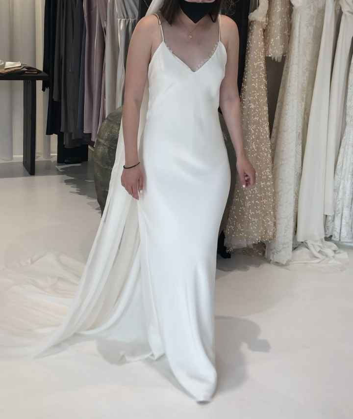 Second guessing wedding dress 8