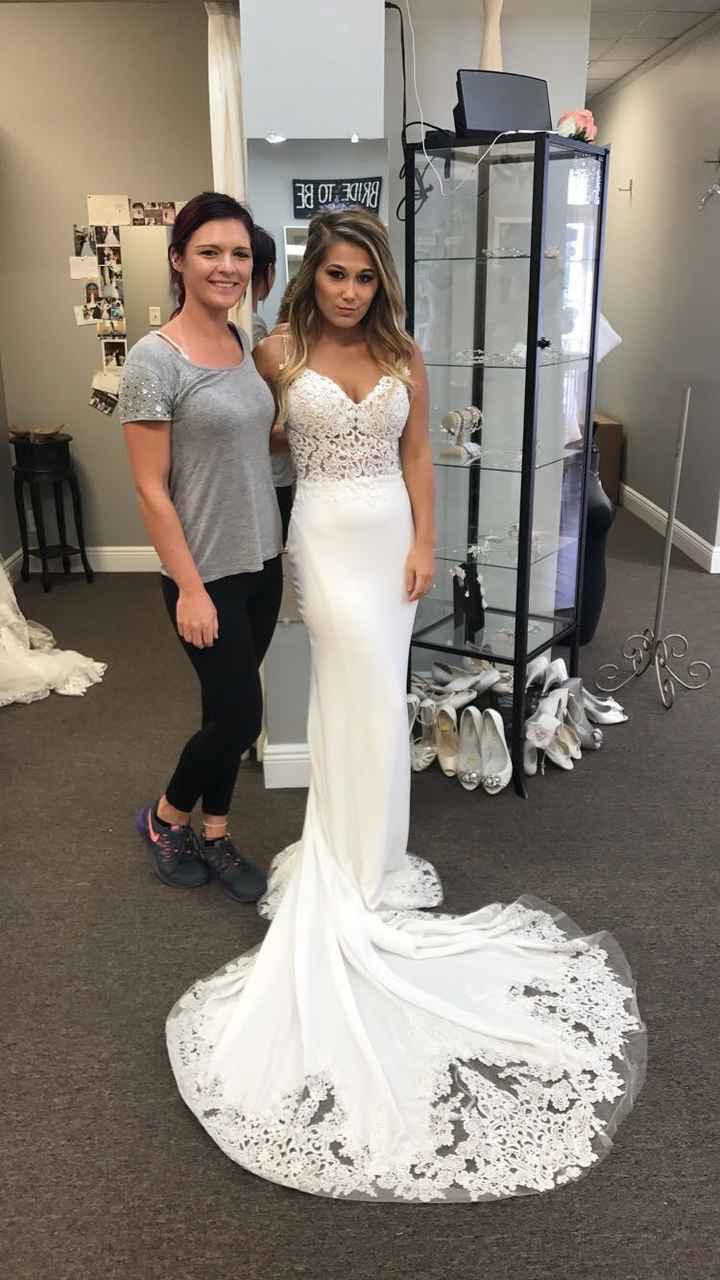 I SAID YES TO THE DRESS!!