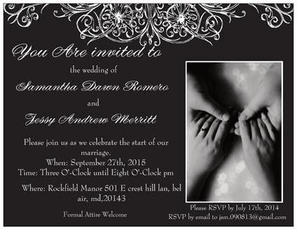 Wedding Invitations show and tell ...