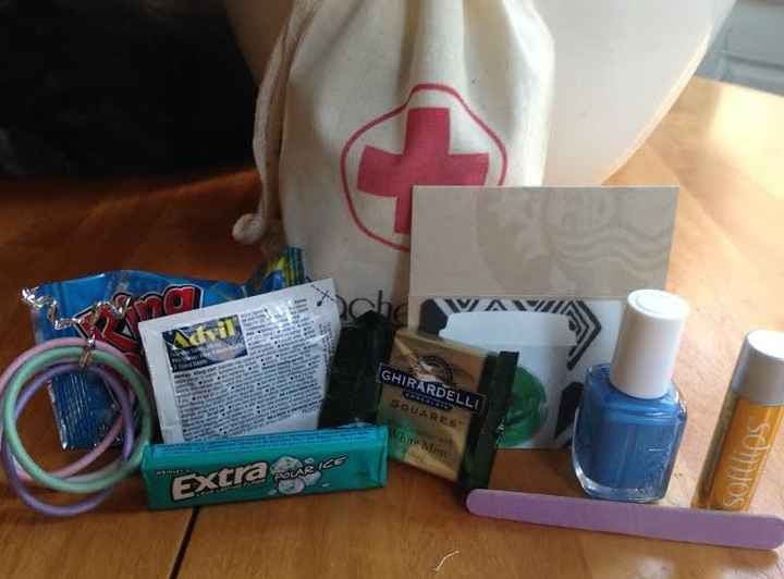 DIY bachelorette survival kits