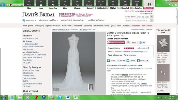 Do you really have to LOVE your dress..IJS..
