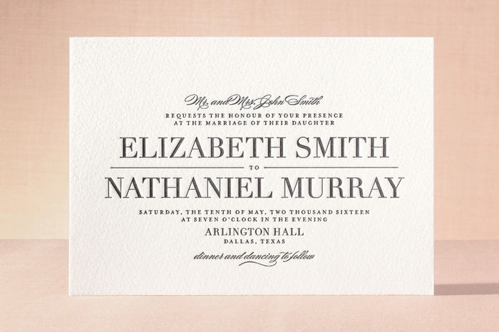 Show me your invitations!
