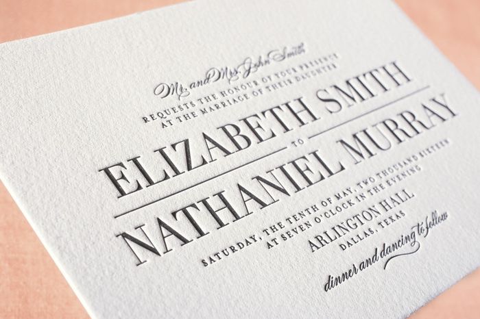 Show me your invitations!