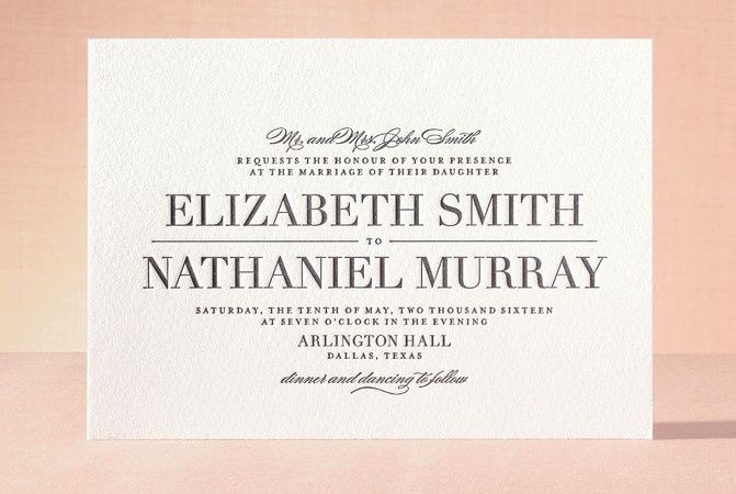 Invitations *rant*