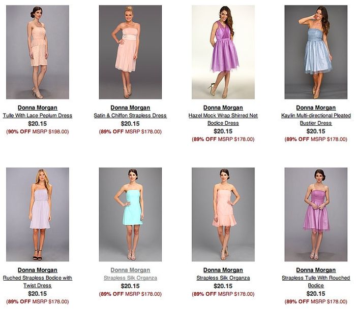 Bridesmaid dresses for $20