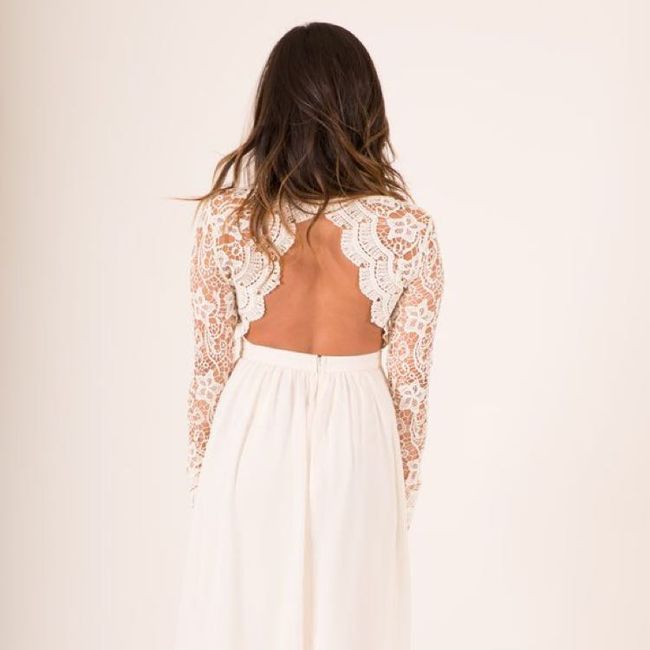 Help!! Backless dress with large bust? Pics of dress included 2