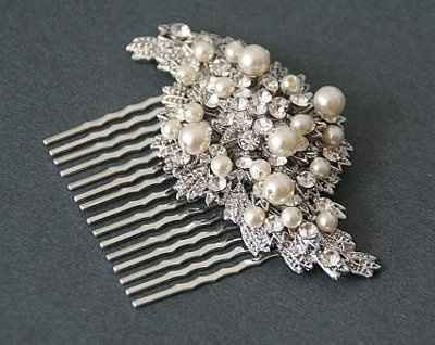 Help me find jewelry and a hair piece