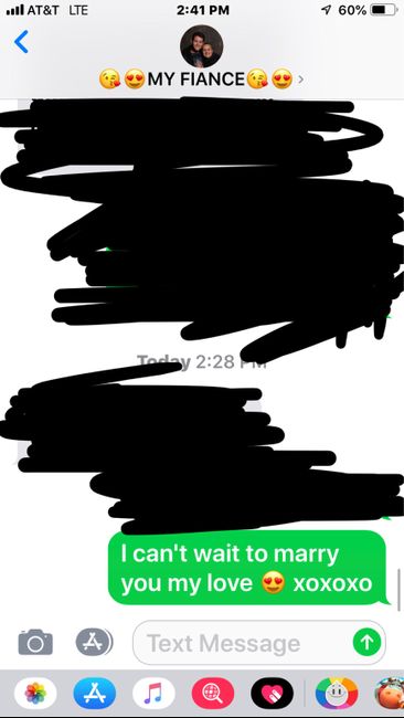 Who said it? -“I can’t wait to marry you!” - 1