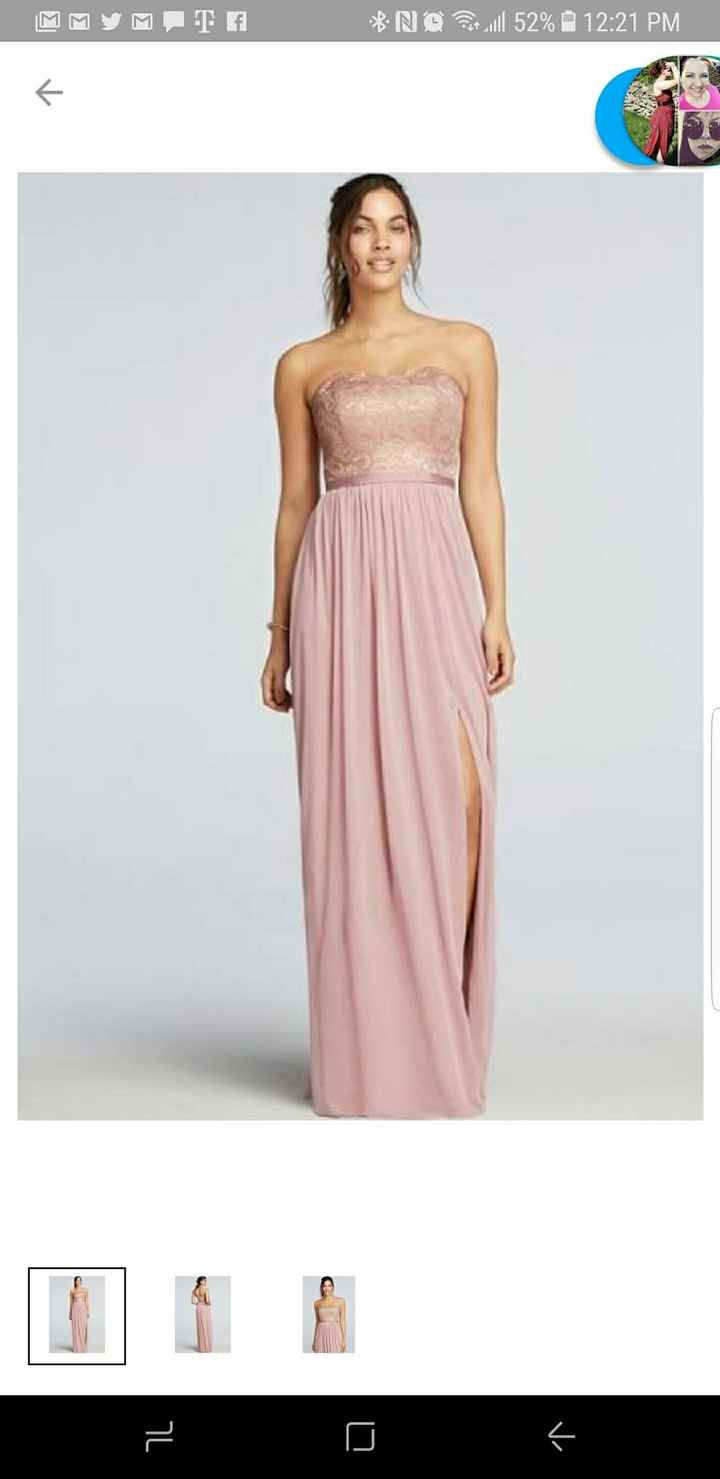Ordered Bridesmaids dresses and MOB dress!