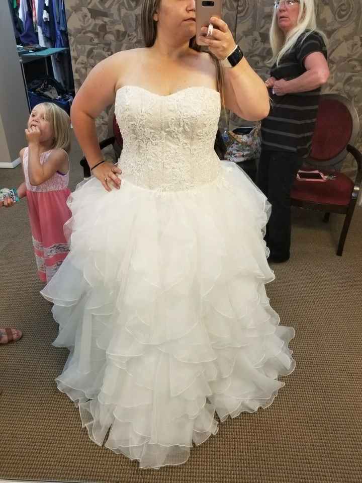 My dress is finished!