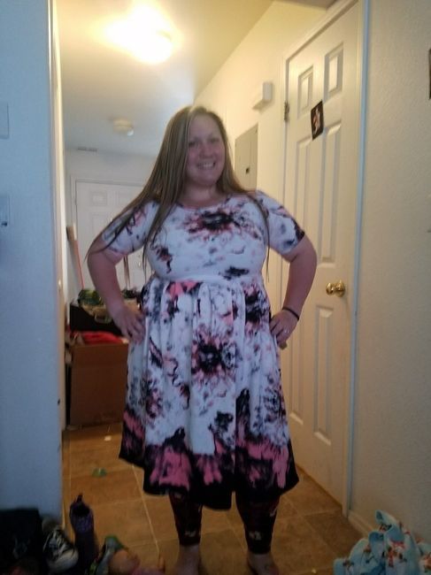 Said Yes to the Bridal Shower Dress