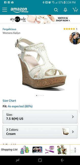 Ordered my shoes