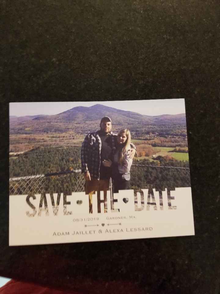 show me off your save the Date!! - 1