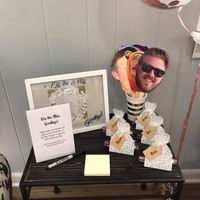 FH face on a stick, that we definitely took everywhere we went xD