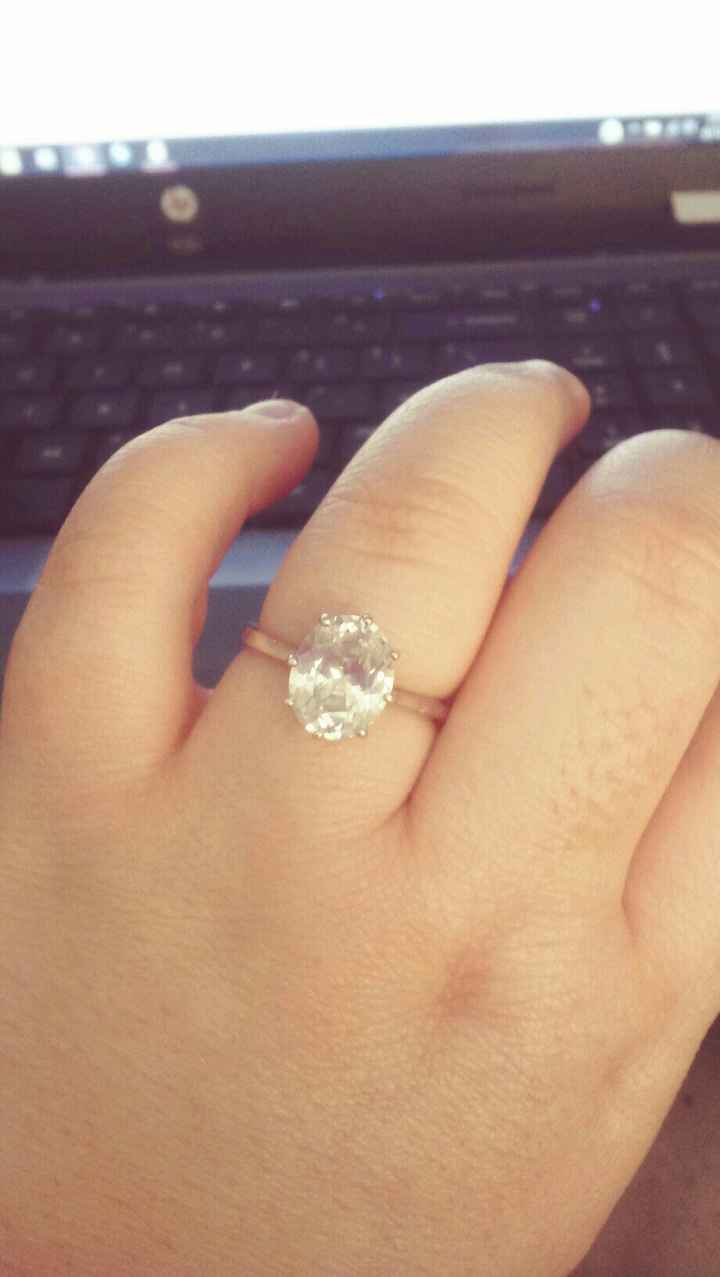 Let's see your engagement rings