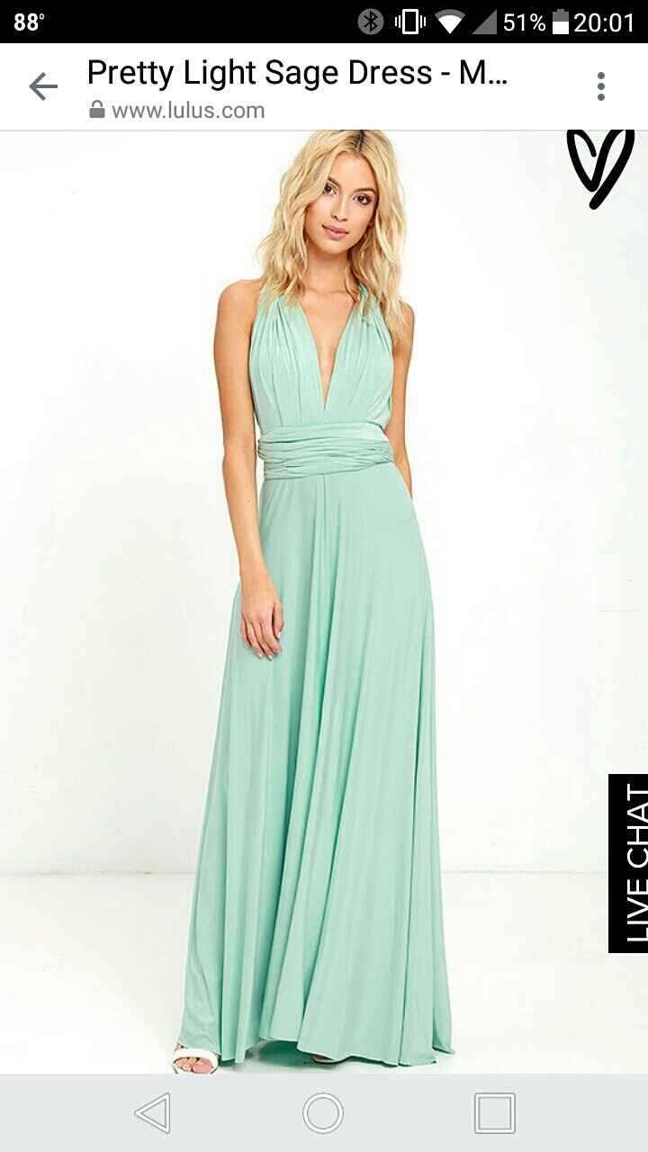 Having trouble finding a bridesmaid dress for myself!