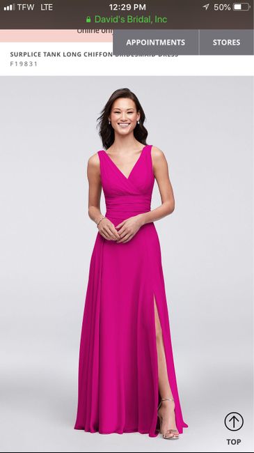 Show me those bridesmaids dresses!! - 1