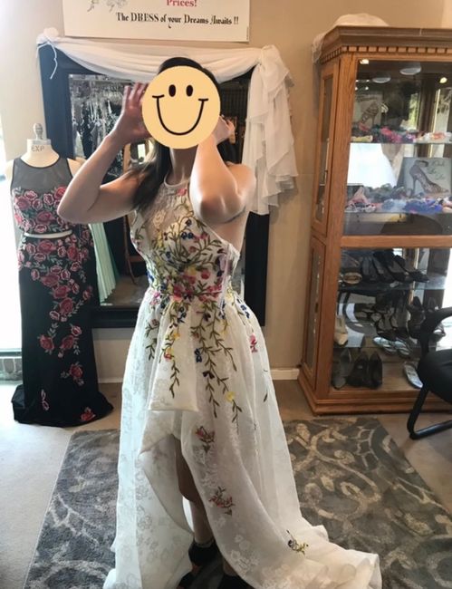 Is this dress to extravagant for bridal shower? 2