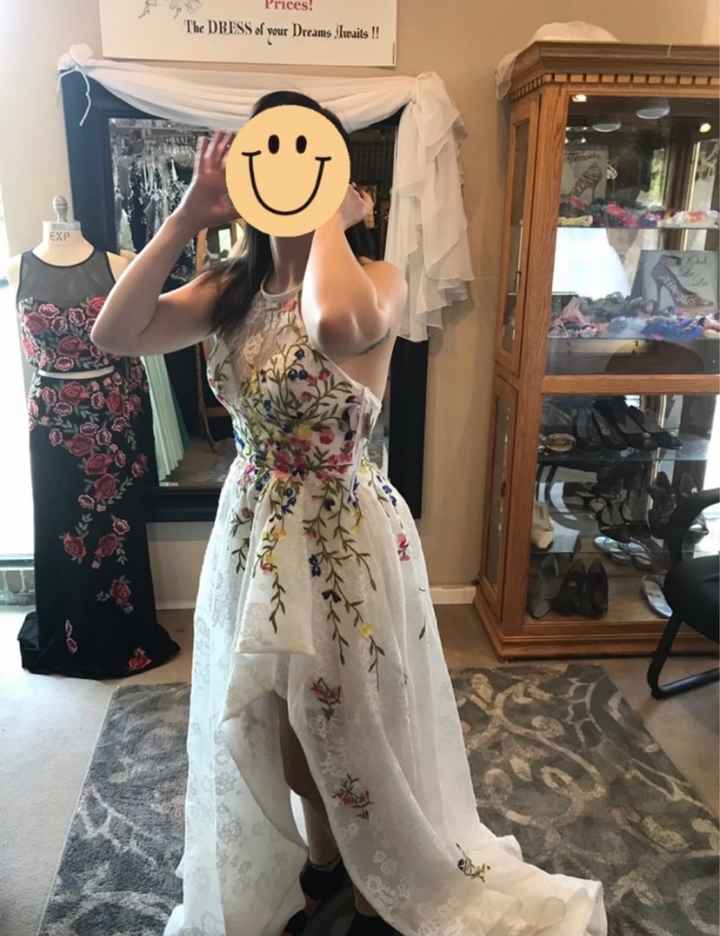 Is this dress to extravagant for bridal shower? - 2