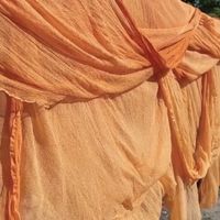 Hand dyed my table runners! - 2