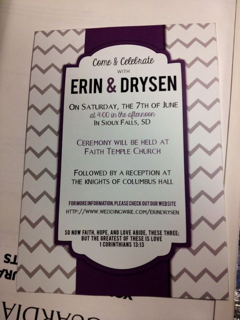Making your own wedding invitations