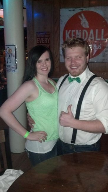 *Spin off* Fit Brides TBT post. Do any of you have your first picture with FH?!