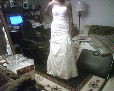 I changed my dress  - what do you think