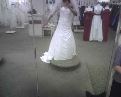 I changed my dress  - what do you think