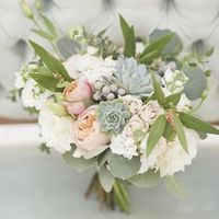 "Blush"ing brides! Let's see those blush colour wedding dresses! - 1