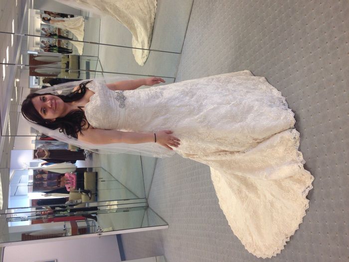 I said yes to my dress!!!