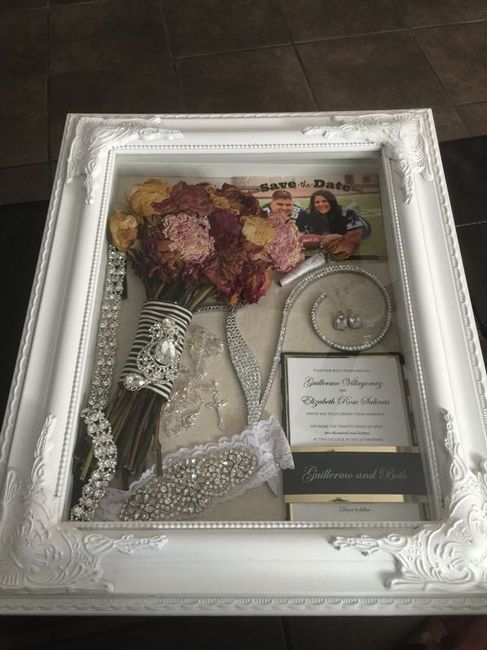 Shadow box of memories
