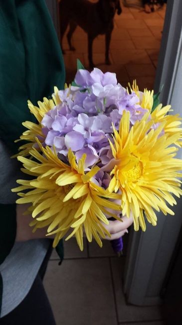 For those having purple/lavender themed wedding