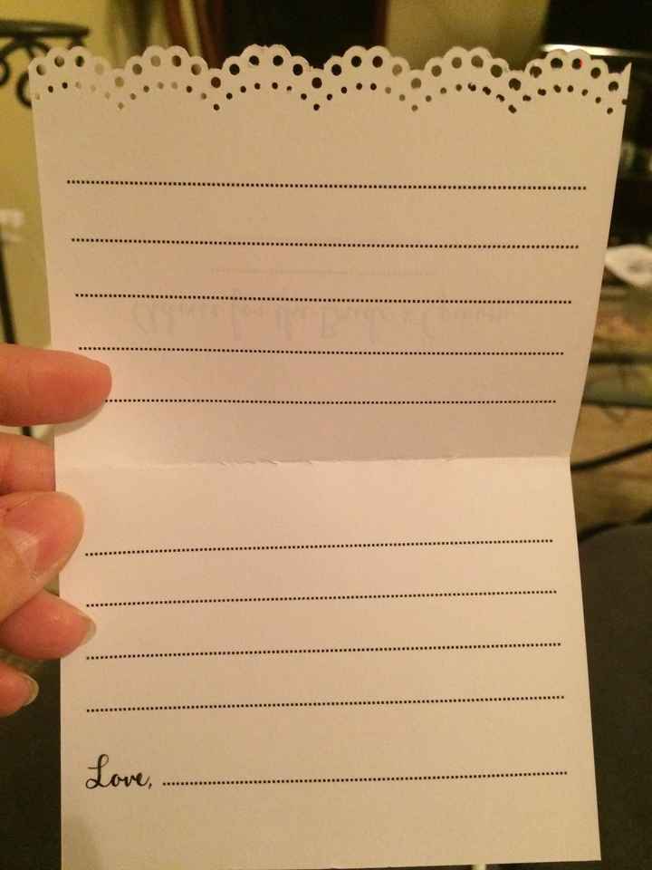 Guest book alternative! (Pics)