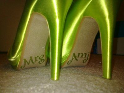 DIY I Do Shoe *** need help