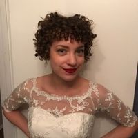 NWR.. Curly hair and bangs?