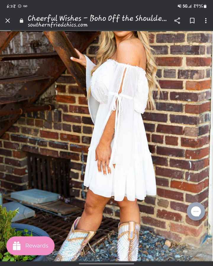 Bridal shower dress - 1